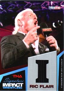 TNA Ric Flair "I" 2011 Signature Impact RED Event Worn Armani Suit SN 5 of 5