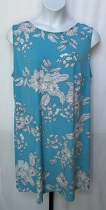 MSK Women's size 3X dress with large floral print. - Picture 1 of 9