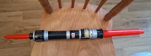 Star Wars Light Saber Rojo Doble Final Clone Trooper Con Luces Sonidos Hasbro - Imagen 1 de 8