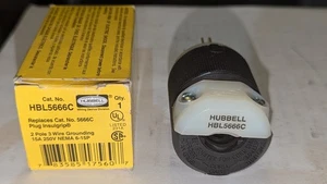 Connettore Hubbell HBL5666C lama dritta nuovo con scatola - Foto 1 di 2