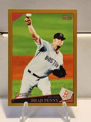 2009 Topps Updates & Highlights - Brad Penny #UH276 Gold /2009 - Image 1 of 2