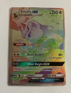 Silvally GX 262/236 Sm-Cosmic Eclipse Holo Rainbow Pokémon TCG Card - Picture 1 of 6