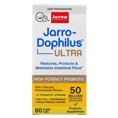 JARROW FORMULAS Ultra Jarro-Dophilus 60 Vegetarian capsules - Image 1 of 3