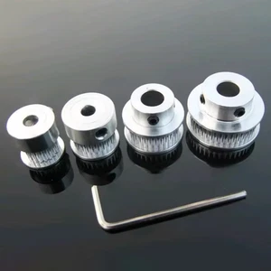 Polea de correa de distribución 2GT 16 20 25 30 40 60T diámetro de diente 3,17 mm - 12 mm ajuste correa de 6 mm - Imagen 1 de 8