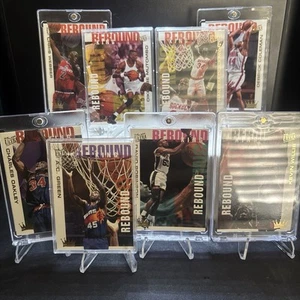 BASKETBALL CARDS VINTAGE Sports Cards Storage Estate Find Lot 94 Rebound King - Picture 1 of 17
