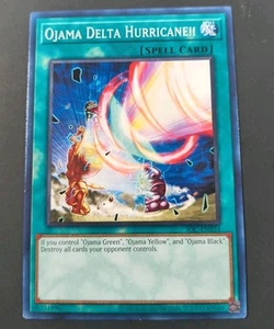 Yu-Gi-Oh! Invasion Of Chaos Ojama Delta Hurricane!! Common Spell Card IOC-EN034 - Picture 1 of 1