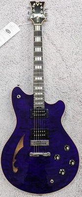 Guitarra Eléctrica EVH SA-126 Special, QM, Transparente Púrpura 2024 Modelo Wolfgang Foto 1 de 4