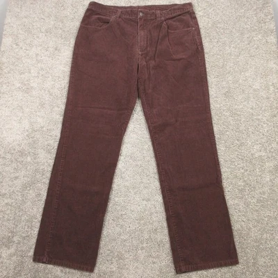 Patagonia Pants Mens 38 Red Brown 5 Pocket Chino Corduroy Outdoor Hike Chore EUC - Image 1 of 4