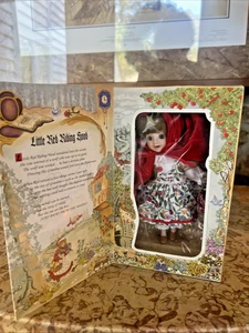 NEW LITTLE RED RIDING HOOD STORY BOOK DOLLS LIMITED EDITION 1994 BY MARIE OSMOND - Picture 1 of 9