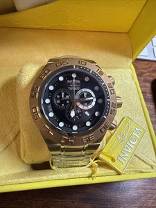 Reloj Invicta Hombre S 1528 Subaqua Cuarzo Cronógrafo Esfera Negra - Imagen 1 de 6