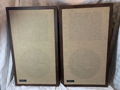 Vintage Advent/2 Bookshelf Speakers-New Foams, Dual Tweets, Exc. Cond.! - Image 1 of 4