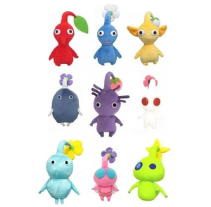 Pikmin Plush Toy 9-piece Set ALL STAR COLLECTION Sanei Boeki Nintendo Red Pikmin - Picture 1 of 12