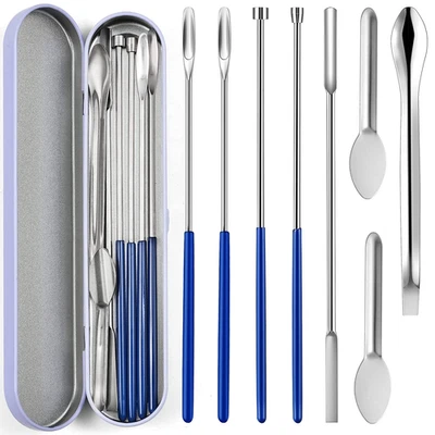 Kit de llenado de cápsulas de 8 piezas para cápsulas de píldoras vacías - Tamaños #000 00 0 1 2 3 Foto 1 de 4