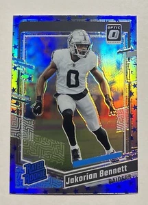 Donruss Optic Jakorian Bennett Stars 2023 emoji classificato Rookie Las Vegas Raiders - Foto 1 di 2