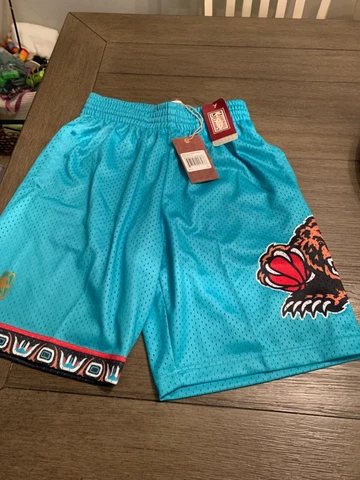 Mitchell And Ness Memphis Grizzlies Basketball shorts Men’s SMALL , Teal Blue Ja Cover