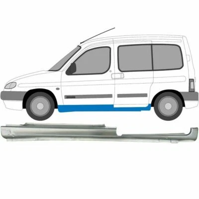 PEUGEOT PARTNER C BERLINGO 1996-2008 Marchepied Tôle de Réparation / Gauche - Image 1 of 2