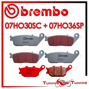 Pastiglie Freno BREMBO Ant. SC + Posteriori SP per KAWASAKI Z 750 2007 2008 2009 - Imagen 1 de 1
