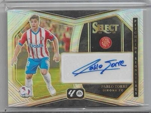 2023-24 Panini Select La Liga Pablo Torre Pitchside Signatures Auto Silver Prizm - Picture 1 of 2