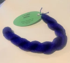 Vineyard Silk Classic Thread 30 Yd #C-089 Royal (Blue) Needlepoint - Picture 1 of 1