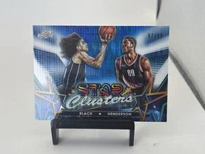 2023-24 Topps Cosmic Anthony Black Scoot Henderson Star Clusters Blue Moon /99 - Picture 1 of 2