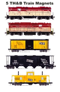 5 imanes Andy Fletcher de Toronto, Hamilton & Buffalo Railway - Imagen 1 de 1