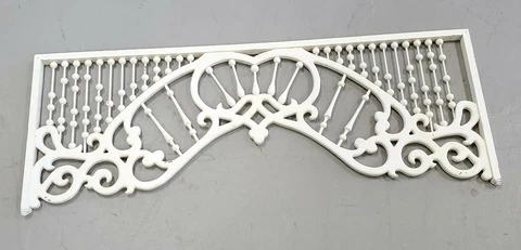 Vtg Wooden Victorian Ornate Gingerbread Decorative Architectural Fretwork 48"x18 Cover