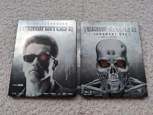 TERMINATOR 2 Judgement Day (SKYNET EDITION) UK Reg B BLU-RAY STEELBOOK - Picture 1 of 2