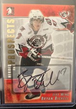 2004-05 Bryan Bickell In The Game Heroes & Prospects Autograph Auto Rookie RC