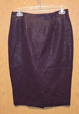 Worthington Women's Skirt Size 8 Color Burgundy - Изображение 1 из 4