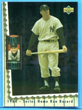 1994 Upper Deck Mantle Heroes #69 Mickey Mantle ~ 1964 Series Home Run Record