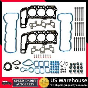 Head Gasket Bolts Set for 2005-2012 Jeep Dodge Dakota Mitsubishi Jeep Grand 3.7L - Picture 1 of 6