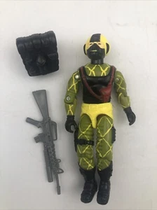 Vintage GI Joe Python Copperhead 1989 Complete Hasbro lot Cobra ARAH figure - Picture 1 of 4