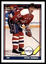 1991-92 O-Pee-Chee Peter Bondra Washington Capitals #362