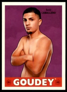 2016 UD GOODWIN CHAMPIONS GOUDEY RANDY CABALLERO BOXING #3 - Picture 1 of 2