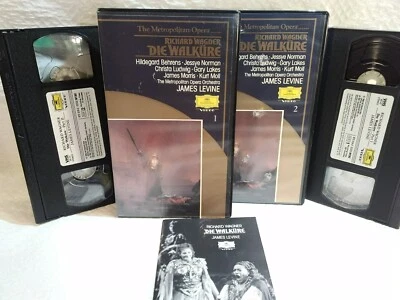 METROPOLITAN OPERA RICHARD WAGNER DIE WALKURE VHS MUSIC - Image 1 of 4