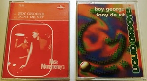 BOY GEORGE TONY DE VIT Liquid Grooves - Miss Moneypenny's RARE 4x DJ MIXED TAPE - Picture 1 of 5