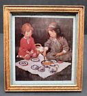 Vintage A Tea Party Picnic By Jessie Willcox Smith Dollhouse Miniature