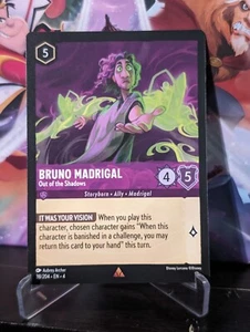 Bruno Madrigal - Out Of The Shadows 38/204 Rare Ursula's Return Lorcana Non Foil - Picture 1 of 1