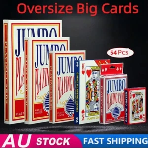Premium Extra Large Oversized Playing Cards Game JUMBO Deck Card Creative Quirky - Picture 1 of 19