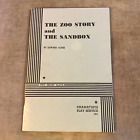 Edward Albee Zoo Story Sandbox Plays 1960 First Edition Dramatists Play Service