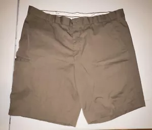 Vintage Uniform Mens Short Pants - Big Brown - Color Brown - Side Pocket Size 42 - Picture 1 of 1
