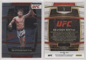 2022 Panini Select UFC Concourse Brandon Royval #6