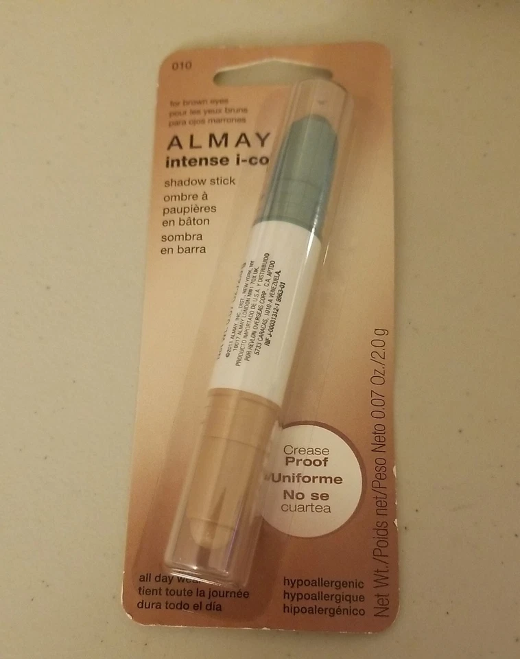 Almay Intense i-color Shadow Stick for Brown Eyes 010 ~ All Day Wear New - Image 1 of 3