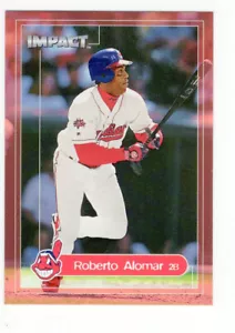 2000 Fleer Impact Roberto Alomar (HOF) #183 Cleveland Free Shipping - Picture 1 of 2