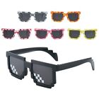 Kids Mosaic Sunglasses Funny Photo Props Glasses Cool Shades Funny Party Glasses