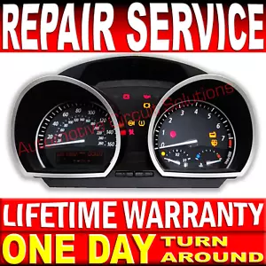 2003-2008 BMW Z4 Speedometer Instrument Cluster *Display REPAIR SERVICE* - Foto 1 di 4