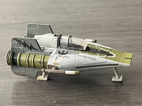 MICRO MACHINES STAR WARS ACTION FLEET ROGUE SQUADRON GREEN A-WING STARFIGHTER Cover