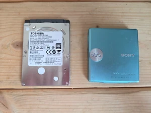 Sony MZ-E730 Minidisc Player MDLP - Tested Working - Player + 500GB Hard Drive - Picture 1 of 13