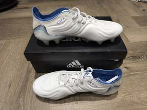 Adidas Copa Sense.1 FG Fußballschuhe / weiß blau / UVP 180£ - UK-Größe 7,5 - Bild 1 von 4