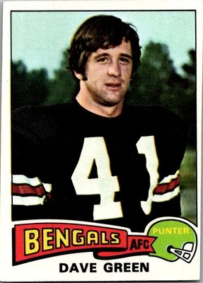 1975 Topps #394 Dave Green - Image 1 of 2